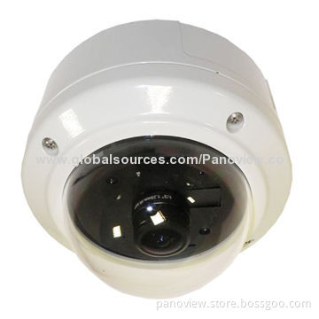 Fisheye IP Megapixel Camera with Wi-Fi, 360 Degrees Wide Angle